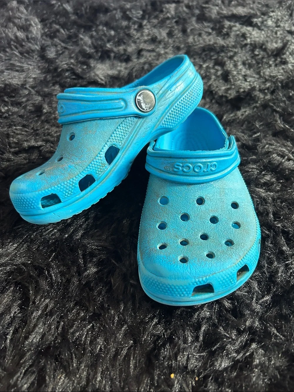 CROCS Kids Classic Clog in Turquoise Blue